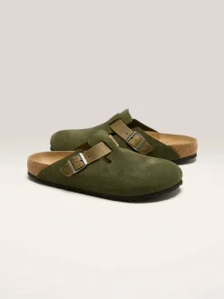BIRKENSTOCK Boston Gemengd Leder Voor Mannen