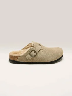 BIRKENSTOCK Boston Omgekeerd Lam Voor Vrouwen
