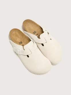 BIRKENSTOCK Boston Suede Leder Voor Vrouwen