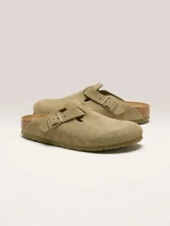 BIRKENSTOCK Boston Suede Leder Voor Vrouwen