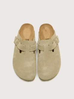 BIRKENSTOCK Boston Suede Leder Voor Vrouwen