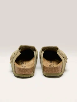 BIRKENSTOCK Boston Suede Leder Voor Vrouwen
