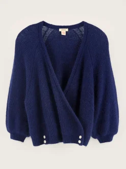 Dioph V-hals Wikkelcardigan