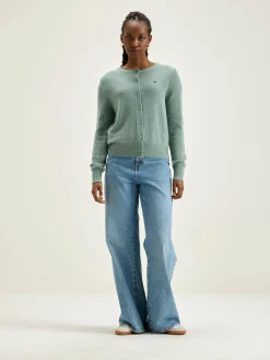 Giwes Ronde Hals Cardigan
