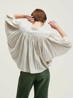 Ink Cropped Blouse