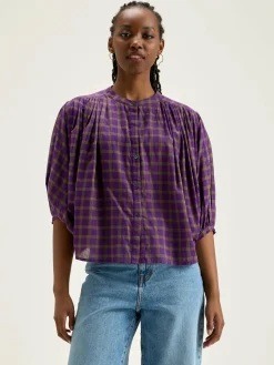 Ink Cropped Blouse
