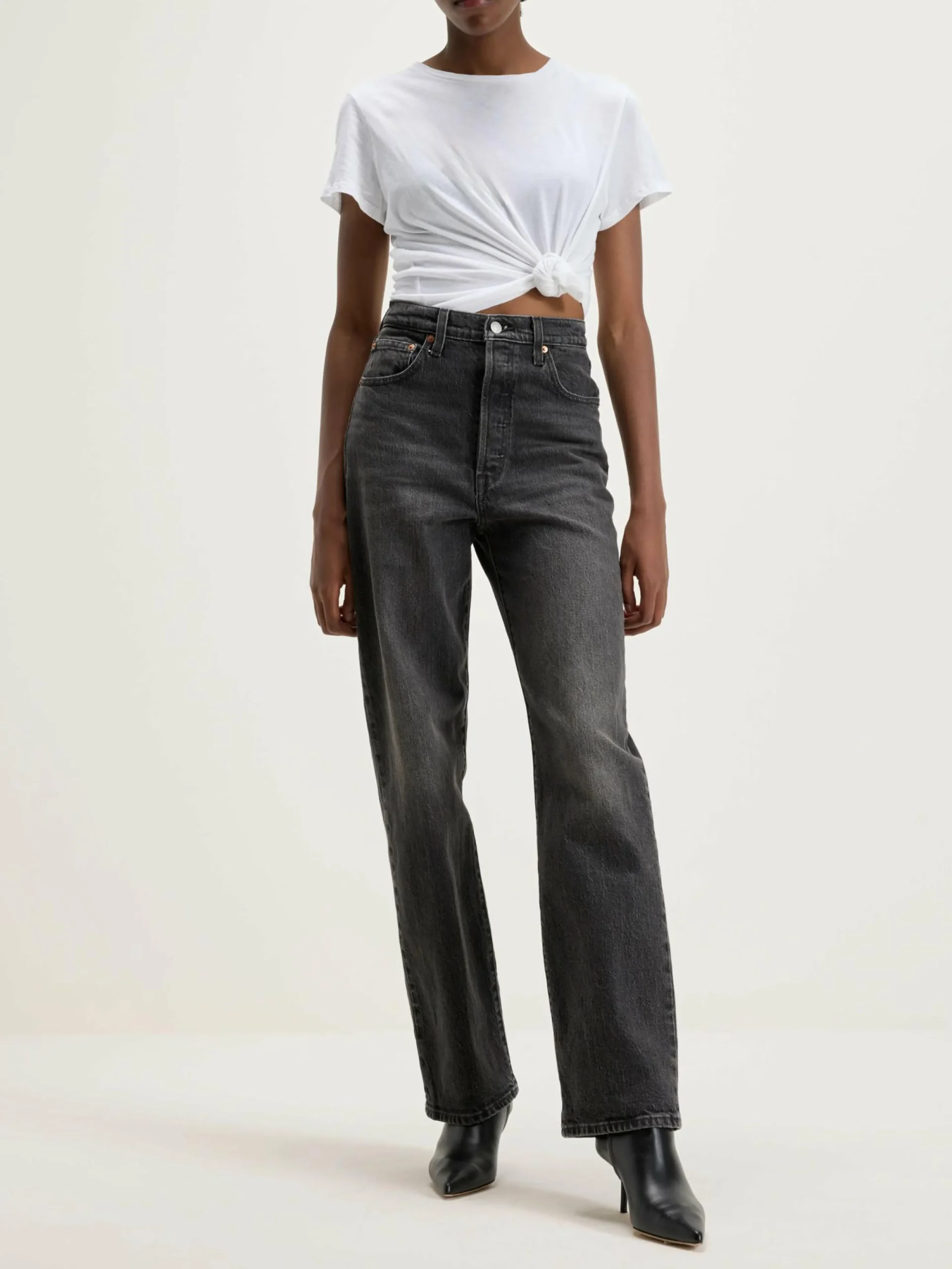 LEVI'S® Ribcage Full Length Jeans