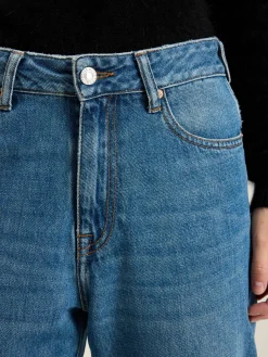 Puddy Tapered Cropped Jeans