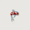 TROVELORE Kohaku Koi Fish Broche
